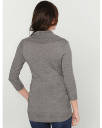 A Pea in the Pod Side Ruched Maternity Sweater