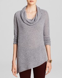 Magaschoni Asymmetric Cowl Cashmere Sweater