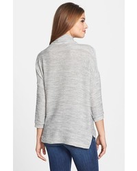 Olivia Moon Cowl Neck Highlow Sweater