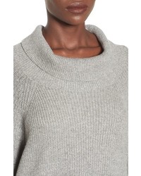 Leith Cowl Neck Shaker Pullover