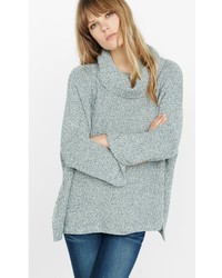 Marl Cowl Neck Boxy Sweater
