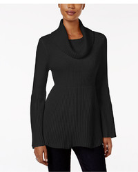 Style&co. Style Co Ribbed Cowl Neck Sweater Only At Macys