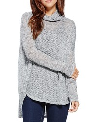 Two By Vince Camuto Metallic Cowl Neck Sweater