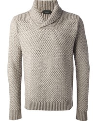 Zanone Cowl Neck Sweater