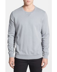 AG French Terry Crewneck Sweatshirt Pigt Grey Medium