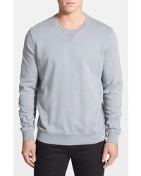 AG French Terry Crewneck Sweatshirt Pigt Grey X Large