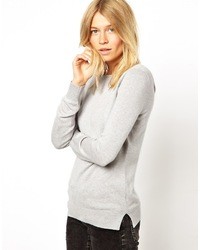 Asos Jumper With Cross Back Red