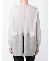 Les Copains Back Slit Sweater