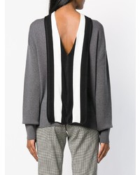 Krizia Back Stripe Detail Sweater