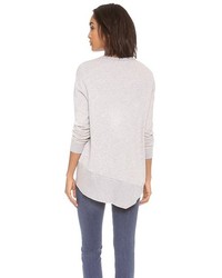Wilt Basic Big Back Slant Sweatshirt