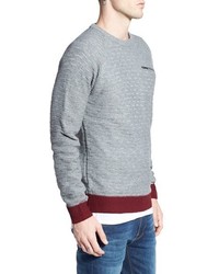 Ladder Knit Crewneck Sweater by Bellfield