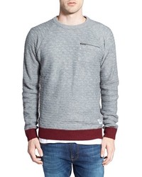 Bellfield Ladder Knit Crewneck Sweater