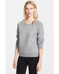 Burberry Brit Embossed Cotton Sweater