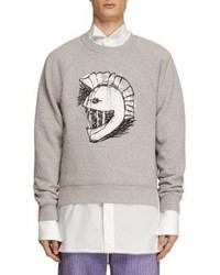 Burberry Brushed Back Pallas Helmet Jersey Sweatshirt