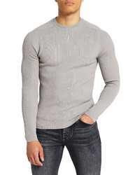 River Island Cable Knit Crewneck Sweater