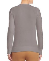 Rosetta Getty Cashmere Merino Crewneck Sweater