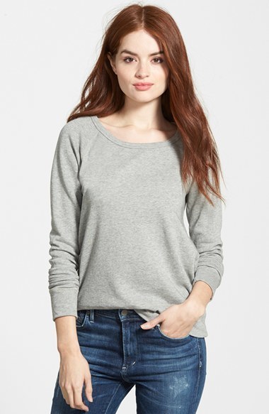 james perse raglan sweatshirt