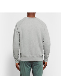 Acne Studios College Loopback Cotton Jersey Sweatshirt