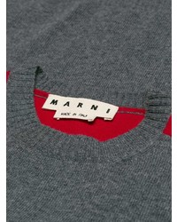 Marni Colour Block Crew Neck Sweater