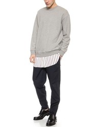 3.1 Phillip Lim Combo Shirttail Pullover