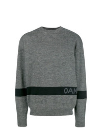Oamc Contrast Logo Sweater