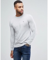 Le Shark Cotton Knit Crew Jumper