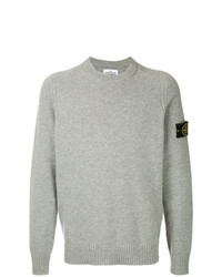 Stone Island Crew Neck Knitted Sweater