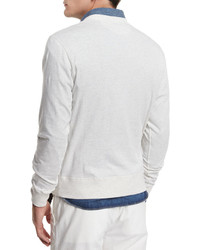 Brunello Cucinelli Crewneck Long Sleeve Sweatshirt Marble