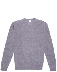 Aspesi Crewneck Sweater In Wool And Cashmere