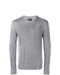 Les Hommes Distressed Sweater