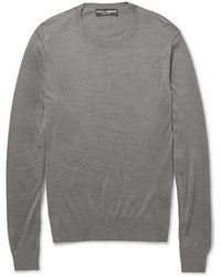 Dolce & Gabbana Knitted Silk Sweater
