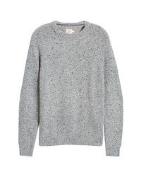 Faherty Donegal Wool Blend Crewneck Sweater