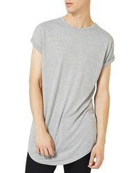 Topman Drop Shoulder Longline T Shirt