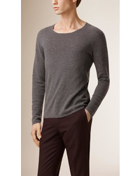 Burberry Easy Fit Crew Neck Cashmere Sweater