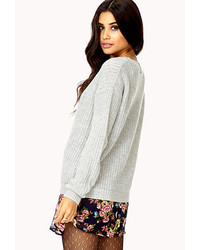 Forever 21 Easy Open Knit Sweater