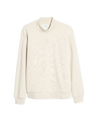 AMENDI Ebbe Organic Cotton Sweatshirt In Light Grey Melange At Nordstrom