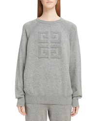 Givenchy Embossed Logo Cashmere Sweater