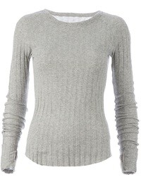 Enza Costa Ribbed Sweater