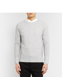 Exemplaire Cashmere And Cotton Blend Sweater