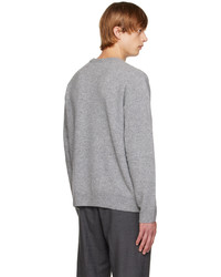 Solid Homme Gray Brushed Sweater