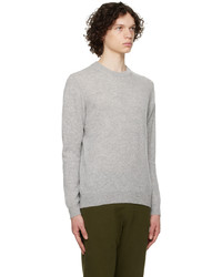Sunspel Gray Crewneck Sweater