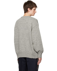 Undercover Gray Crewneck Sweater