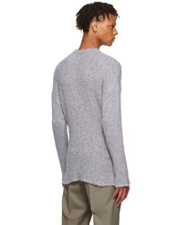 Our Legacy Gray Popover Sweater