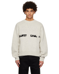 Heliot Emil Gray Serene Sweater