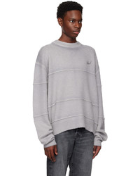 Axel Arigato Gray Split Sweater