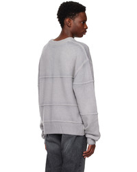 Axel Arigato Gray Split Sweater
