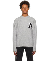 Axel Arigato Gray Team Sweater