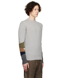 Herno Gray Wool Sweater