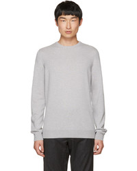 Jil Sander Grey Cashmere Crewneck Sweater
