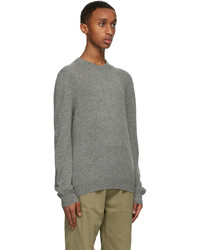 Gucci Grey Cashmere Gg Sweater
